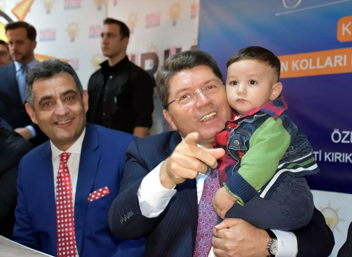 adalet bakani tunc kirikkalede ak parti il kadin kollari danisma meclisi toplantisinda konustu aciklamasi Nqr8yHei