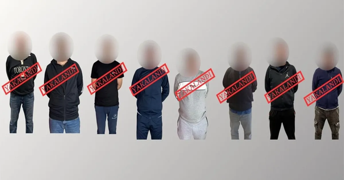 kirmizi bultenle aranan 6 suclu ve 2 ulusal kacak yakalandi 5RdZ2y1L