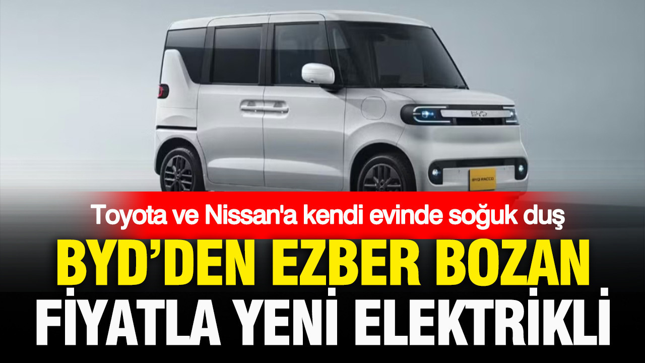 Toyota ve nissana kendi evinde soguk dus bydden ezber bozan fiyatla yeni elektrikli QvfLueJE